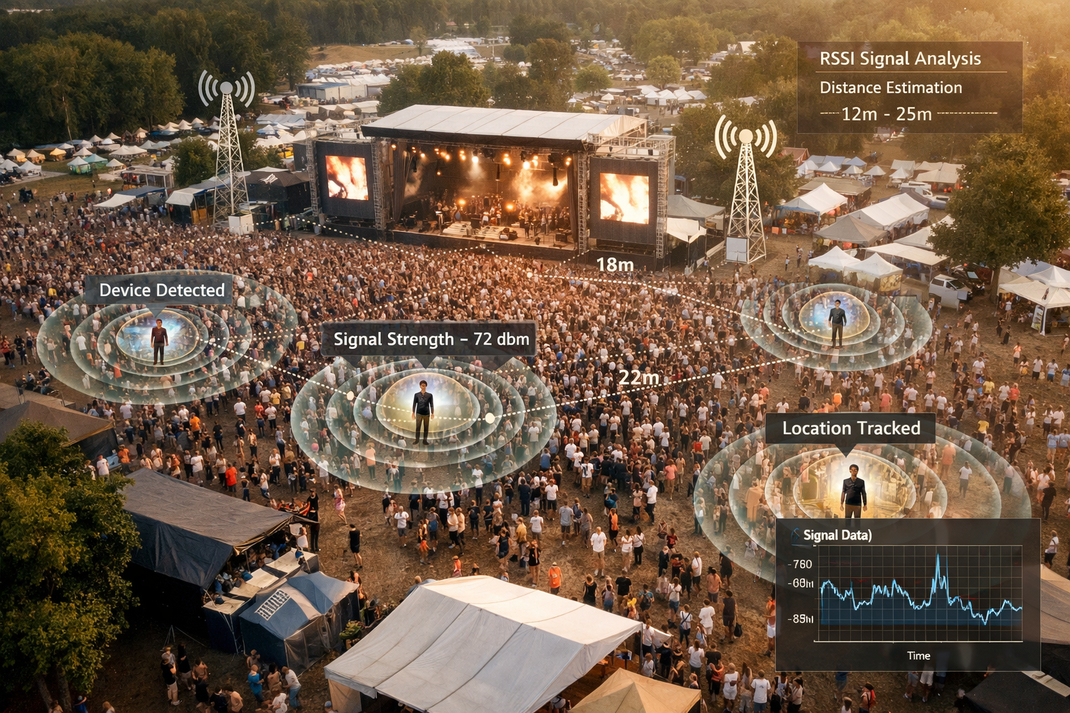 WLAN Tracking at Events